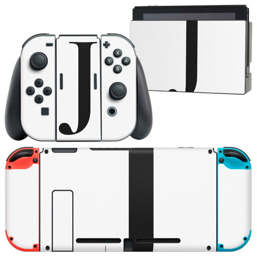 igsticker Nintendo Switch 用 デザインスキンシール 任天堂 ニンテンドー スイッチ 専用 本体ドック Joy-Con Joycon ジョイコン 専用 ゲーム機 カバー アクセサリー フィルム ステッカー 019543 フォント 文字 j アルファベット igsticker Nintendo Switch 用 デザインスキンシール 任天堂 ニンテンドー スイッチ 専用 本体ドック Joy-Con Joycon ジョイコン 専用 ゲーム機 カバー アクセサリー フィルム ステッカー 019543 フォント 文字 j アルファベット