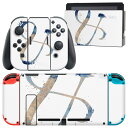 igsticker Nintendo Switch 用 デザインスキンシール 任天堂 ニンテンドー スイッチ 専用 本体ドック Joy-Con Joycon ジョイコン 専用 ゲーム機 カバー アクセサリー フィルム ステッカー 019605 フォント 文字 & アルファベット
