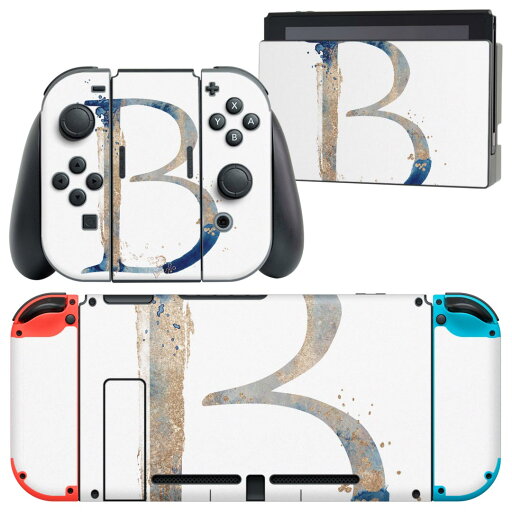 igsticker Nintendo Switch 用 デザインスキンシール 任天堂 ニンテンドー スイッチ 専用 本体ドック Joy-Con Joycon ジョイコン 専用 ゲーム機 カバー アクセサリー フィルム ステッカー 019617 フォント 文字 b アルファベット igsticker Nintendo Switch 用 デザインスキンシール 任天堂 ニンテンドー スイッチ 専用 本体ドック Joy-Con Joycon ジョイコン 専用 ゲーム機 カバー アクセサリー フィルム ステッカー 019617 フォント 文字 b アルファベット