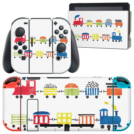 igsticker Nintendo Switch 用 デザインスキンシール 任天堂 ニンテンドー スイッチ 専用 本体ドック Joy-Con Joycon ジョイコン 専用 ゲーム機 カバー アクセサリー フィルム ステッカー 019788 恐竜 電車 乗り物 かわいい igsticker Nintendo Switch 用 デザインスキンシール 任天堂 ニンテンドー スイッチ 専用 本体ドック Joy-Con Joycon ジョイコン 専用 ゲーム機 カバー アクセサリー フィルム ステッカー 019788 恐竜 電車 乗り物 かわいい