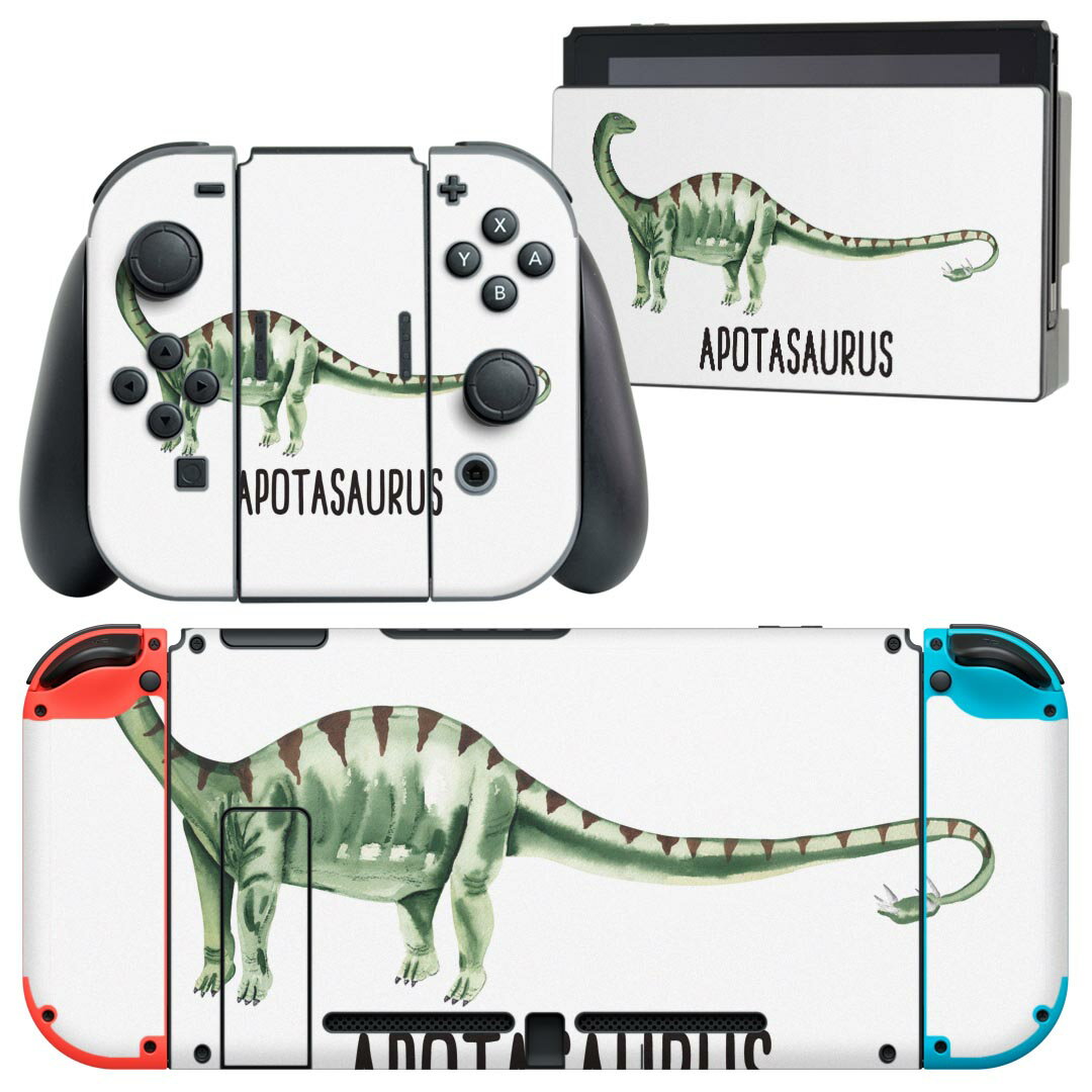 igsticker Nintendo Switch p fUCXLV[ CV jeh[ XCb` p {̃hbN Joy-Con Joycon WCR p Q[@ Jo[ ANZT[ tB XebJ[ 019806   Apatosaurus ApgTEX