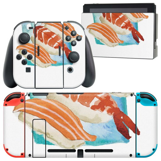 igsticker Nintendo Switch 用 デザインスキンシール 任天堂 ニンテンドー スイッチ 専用 本体ドック Joy-Con Joycon ジョイコン 専用 ゲーム機 カバー アクセサリー フィルム ステッカー 019882 寿司 お寿司 Sushi ご飯 igsticker Nintendo Switch 用 デザインスキンシール 任天堂 ニンテンドー スイッチ 専用 本体ドック Joy-Con Joycon ジョイコン 専用 ゲーム機 カバー アクセサリー フィルム ステッカー 019882 寿司 お寿司 Sushi ご飯
