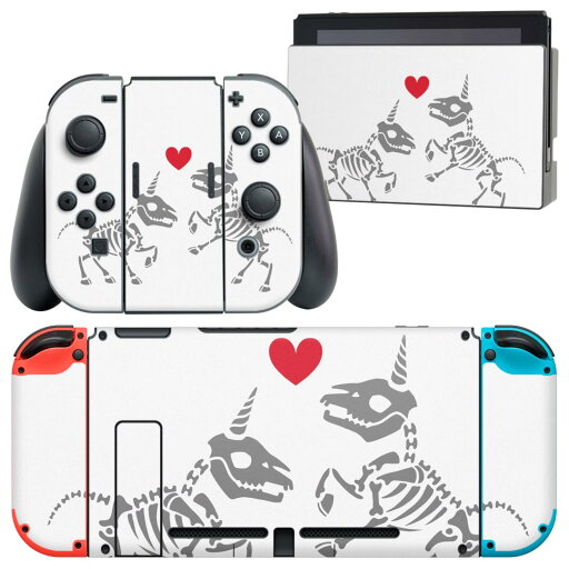 igsticker Nintendo Switch 用 デザインスキンシール 任天堂 ニンテンドー スイッチ 専用 本体ドック Joy-Con Joycon ジョイコン 専用 ゲーム機 カバー アクセサリー フィルム ステッカー 019929 海の生物 骨 デザイン ハート igsticker Nintendo Switch 用 デザインスキンシール 任天堂 ニンテンドー スイッチ 専用 本体ドック Joy-Con Joycon ジョイコン 専用 ゲーム機 カバー アクセサリー フィルム ステッカー 019929 海の生物 骨 デザイン ハート