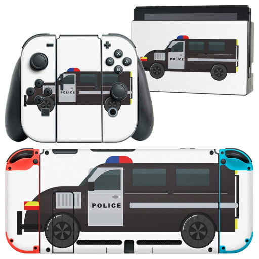 igsticker Nintendo Switch 用 デザインスキンシール 任天堂 ニンテンドー スイッチ 専用 本体ドック Joy-Con Joycon ジョイコン 専用 ゲーム機 カバー アクセサリー フィルム ステッカー 019977 乗り物 アメリカ パトカー igsticker Nintendo Switch 用 デザインスキンシール 任天堂 ニンテンドー スイッチ 専用 本体ドック Joy-Con Joycon ジョイコン 専用 ゲーム機 カバー アクセサリー フィルム ステッカー 019977 乗り物 アメリカ パトカー