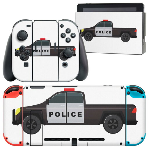 igsticker Nintendo Switch 用 デザインスキンシール 任天堂 ニンテンドー スイッチ 専用 本体ドック Joy-Con Joycon ジョイコン 専用 ゲーム機 カバー アクセサリー フィルム ステッカー 019979 乗り物 アメリカ パトカー igsticker Nintendo Switch 用 デザインスキンシール 任天堂 ニンテンドー スイッチ 専用 本体ドック Joy-Con Joycon ジョイコン 専用 ゲーム機 カバー アクセサリー フィルム ステッカー 019979 乗り物 アメリカ パトカー