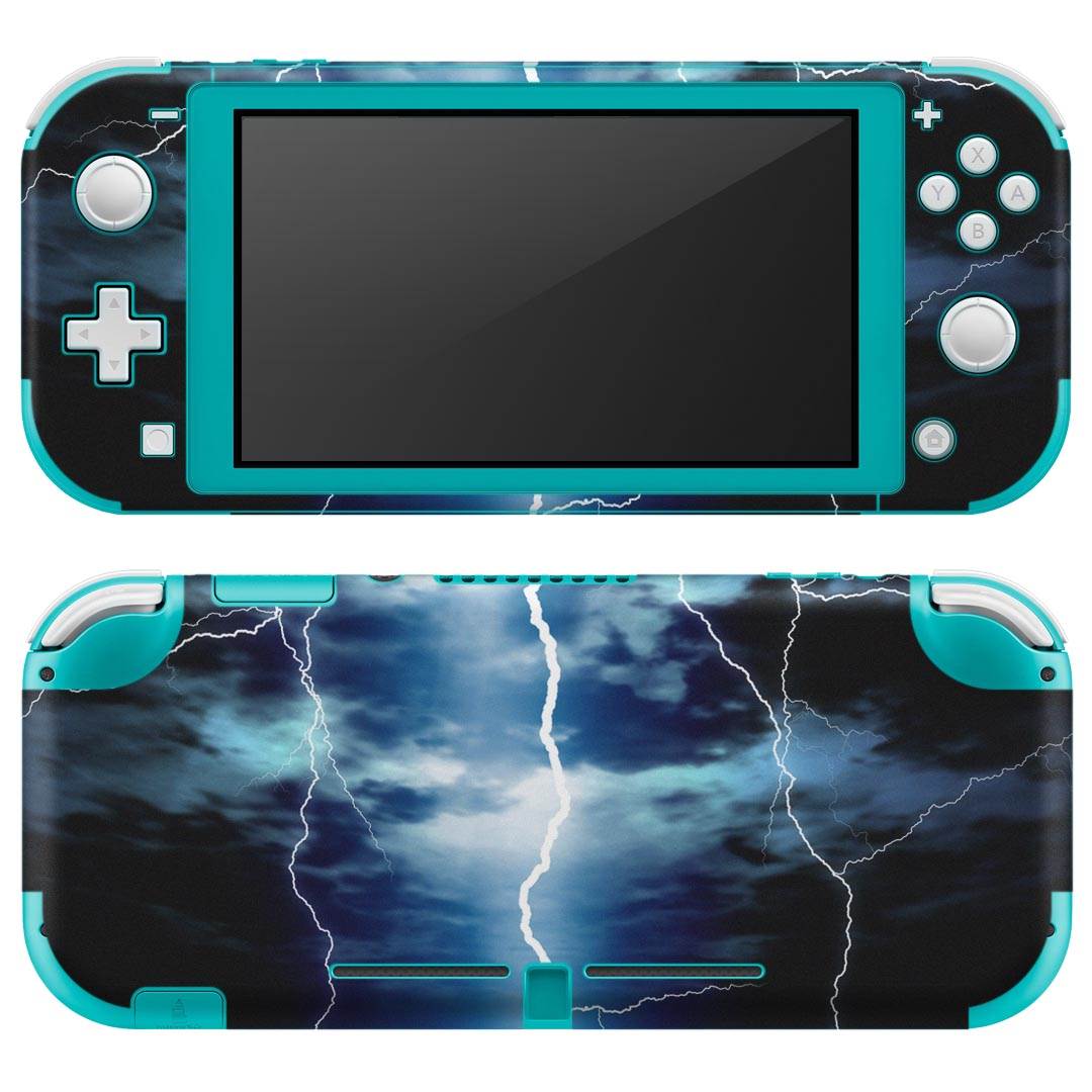 製品名 Nintendo Switch Lite専用 デザインスキンシール セット内容 Nintendo Switch Lite本体用スキンシール（裏表）各1枚 ※液晶側シールは2パーツに分かれていますニンテンドースイッチライト専用です。据え置き機のSwitch本体やJoyコンには対応していません。 商品特徴 3M社製の再剥離性シートを素材に採用し、細かな位置調整がしやすく貼り直しが容易です。また、エアフリーでもありますので気泡が簡単に逃げるので、キレイに貼ることができます。専用の業務プリンターを使い、商品画像と遜色のない美しい印刷仕上がり。 注意事項 画像はサンプルですので、ご覧の環境によっては多少色味に違いを感じる場合がございます。 イメージと違った、モニターと色味が異なるという理由での交換や返金はご対応出来かねます。スキンシールのみの販売で、ニンテンドースイッチ本体などは付属しません。シワができた場合、ドライヤーなどで軽く温め、外側に向けてシワを伸ばすように貼ってください。初回貼付時の位置調整や貼り直しは可能ですが、しっかりと押し付けて接着させた後の再剥離、再利用は保証しておりません。また接着部に油分や汚れが付着しますと角の部分は剥がれやすくなりますので、貼付時はあまり触れないようにご注意ください。無地のセミグロスシートにデザインをプリントした商品で、デコなどの加工はございません。 凹凸や光沢があるように見えたり布地や金属を素材にしたように見える商品もありますが、デザインの図版によるものです。印刷時に微妙な画像のズレが生じる場合がございます。ご注文後に1点1点制作する受注生産品の為、不良品以外のご返品や交換は固くお断りします。 商品発送 完全受注生産のハンドメイド商品となりますので、既製品と比べて発送までお時間を頂いています。 基本的に決済確認後2?3営業日、最大で10営業日での発送となります。繁忙期や休業日明けの場合はさらに時間がかかる場合があります。 その際には別途メールにてご連絡致します。メール便の場合、発送日から到着までに2?4日ほどかかる場合が多く、紛失などの保障もご対応できかねます。あらかじめご了承下さい。