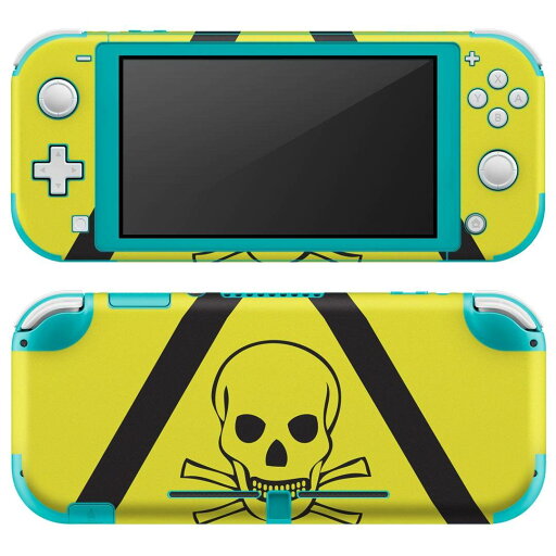 igsticker Nintendo Switch Lite 専用 デザインスキンシール 全面 ニンテンドー スイッチ ライト 専用 ゲーム機 カバー アクセサリー フィルム ステッカー エアフリー 000041 危険 看板 ガイコツ igsticker Nintendo Switch Lite 専用 デザインスキンシール 全面 ニンテンドー スイッチ ライト 専用 ゲーム機 カバー アクセサリー フィルム ステッカー エアフリー 000041 危険 看板 ガイコツ