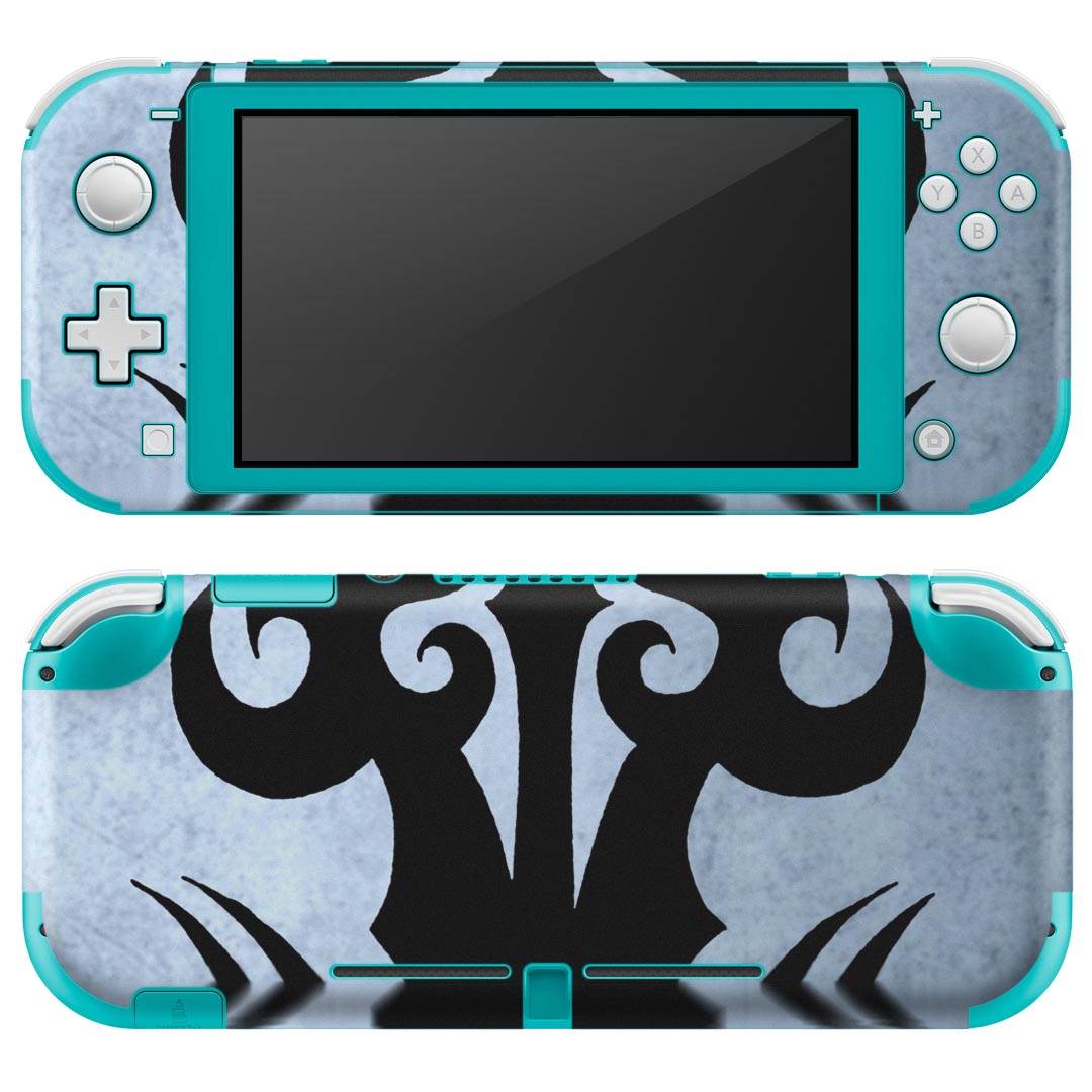 igsticker Nintendo Switch Lite 専用 デザインスキンシール 全面 ニンテンドー スイッチ ライト 専用 ゲーム機 カバー アクセサリー フィルム ステッカー エアフリー 000046 タトゥー　水面