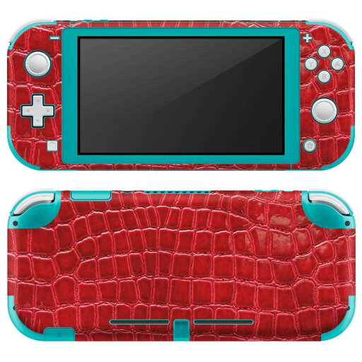 igsticker Nintendo Switch Lite 専用 デザインスキンシール 全面 ニンテンドー スイッチ ライト 専用 ゲーム機 カバー アクセサリー フィルム ステッカー エアフリー 000161 赤 蛇柄 クロコダイル igsticker Nintendo Switch Lite 専用 デザインスキンシール 全面 ニンテンドー スイッチ ライト 専用 ゲーム機 カバー アクセサリー フィルム ステッカー エアフリー 000161 赤 蛇柄 クロコダイル
