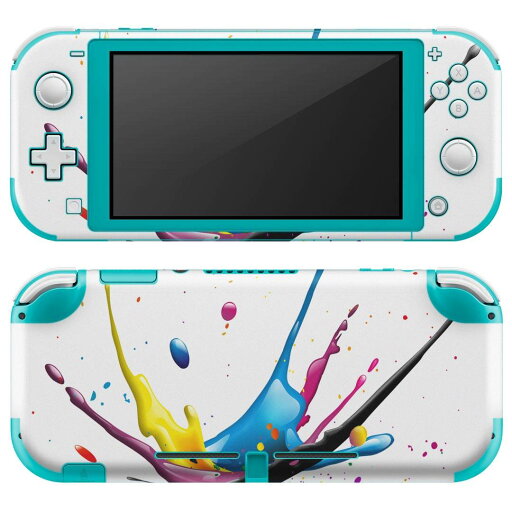 igsticker Nintendo Switch Lite 専用 デザインスキンシール 全面 ニンテンドー スイッチ ライト 専用 ゲーム機 カバー アクセサリー フィルム ステッカー エアフリー 000248 ペンキ ペイント カラフル インク igsticker Nintendo Switch Lite 専用 デザインスキンシール 全面 ニンテンドー スイッチ ライト 専用 ゲーム機 カバー アクセサリー フィルム ステッカー エアフリー 000248 ペンキ ペイント カラフル インク