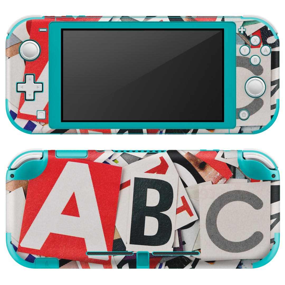 製品名 Nintendo Switch Lite専用 デザインスキンシール セット内容 Nintendo Switch Lite本体用スキンシール（裏表）各1枚 ※液晶側シールは2パーツに分かれていますニンテンドースイッチライト専用です。据え置き機のSwitch本体やJoyコンには対応していません。 商品特徴 3M社製の再剥離性シートを素材に採用し、細かな位置調整がしやすく貼り直しが容易です。また、エアフリーでもありますので気泡が簡単に逃げるので、キレイに貼ることができます。専用の業務プリンターを使い、商品画像と遜色のない美しい印刷仕上がり。 注意事項 画像はサンプルですので、ご覧の環境によっては多少色味に違いを感じる場合がございます。 イメージと違った、モニターと色味が異なるという理由での交換や返金はご対応出来かねます。スキンシールのみの販売で、ニンテンドースイッチ本体などは付属しません。シワができた場合、ドライヤーなどで軽く温め、外側に向けてシワを伸ばすように貼ってください。初回貼付時の位置調整や貼り直しは可能ですが、しっかりと押し付けて接着させた後の再剥離、再利用は保証しておりません。また接着部に油分や汚れが付着しますと角の部分は剥がれやすくなりますので、貼付時はあまり触れないようにご注意ください。無地のセミグロスシートにデザインをプリントした商品で、デコなどの加工はございません。 凹凸や光沢があるように見えたり布地や金属を素材にしたように見える商品もありますが、デザインの図版によるものです。印刷時に微妙な画像のズレが生じる場合がございます。ご注文後に1点1点制作する受注生産品の為、不良品以外のご返品や交換は固くお断りします。 商品発送 完全受注生産のハンドメイド商品となりますので、既製品と比べて発送までお時間を頂いています。 基本的に決済確認後2?3営業日、最大で10営業日での発送となります。繁忙期や休業日明けの場合はさらに時間がかかる場合があります。 その際には別途メールにてご連絡致します。メール便の場合、発送日から到着までに2?4日ほどかかる場合が多く、紛失などの保障もご対応できかねます。あらかじめご了承下さい。