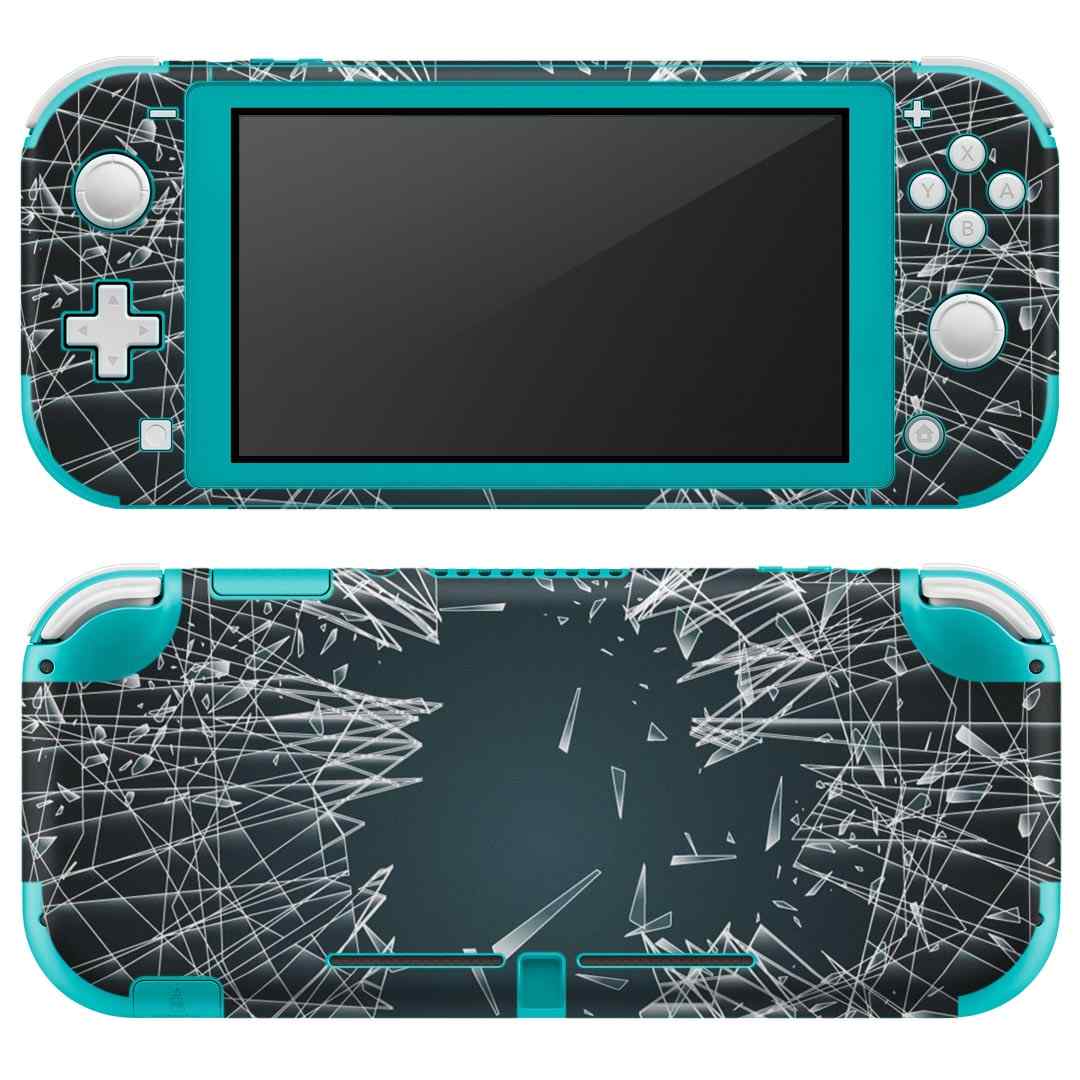 igsticker Nintendo Switch Lite 専用 デザインスキンシール 全面 ニンテンドー スイッチ ライト 専用 ゲーム機 カバー アクセサリー フィルム ステッカー エアフリー 000363 ガラス