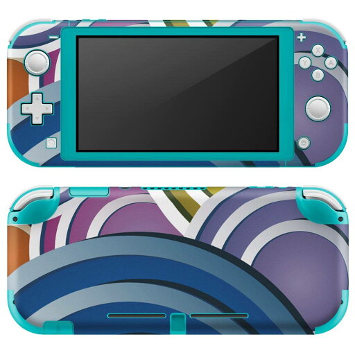 igsticker Nintendo Switch Lite 専用 デザインスキンシール 全面 ニンテンドー スイッチ ライト 専用 ゲーム機 カバー アクセサリー フィルム ステッカー エアフリー 000497 カラフル 円柄 igsticker Nintendo Switch Lite 専用 デザインスキンシール 全面 ニンテンドー スイッチ ライト 専用 ゲーム機 カバー アクセサリー フィルム ステッカー エアフリー 000497 カラフル 円柄