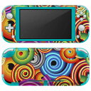 igsticker Nintendo Switch Lite 専用 デザインスキンシール 全面 ニンテンドー スイッチ ライト 専用 ゲーム機 カバー アクセサリー フィルム ステッカー エアフリー 000501 ナルト カラフル