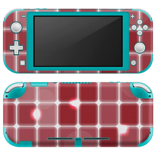 igsticker Nintendo Switch Lite 専用 デザインスキンシール 全面 ニンテンドー スイッチ ライト 専用 ゲーム機 カバー アクセサリー フィルム ステッカー エアフリー 000519 タイル 赤 igsticker Nintendo Switch Lite 専用 デザインスキンシール 全面 ニンテンドー スイッチ ライト 専用 ゲーム機 カバー アクセサリー フィルム ステッカー エアフリー 000519 タイル 赤