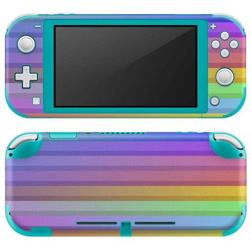 igsticker Nintendo Switch Lite 専用 デザインスキンシール 全面 ニンテンドー スイッチ ライト 専用 ゲーム機 カバー アクセサリー フィルム ステッカー エアフリー 000537 ボーダー ストライプ igsticker Nintendo Switch Lite 専用 デザインスキンシール 全面 ニンテンドー スイッチ ライト 専用 ゲーム機 カバー アクセサリー フィルム ステッカー エアフリー 000537 ボーダー ストライプ