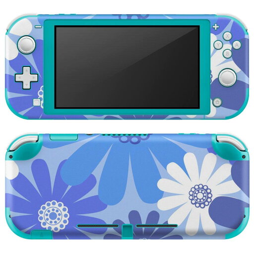 igsticker Nintendo Switch Lite 専用 デザインスキンシール 全面 ニンテンドー スイッチ ライト 専用 ゲーム機 カバー アクセサリー フィルム ステッカー エアフリー 000678 花 青色 igsticker Nintendo Switch Lite 専用 デザインスキンシール 全面 ニンテンドー スイッチ ライト 専用 ゲーム機 カバー アクセサリー フィルム ステッカー エアフリー 000678 花 青色