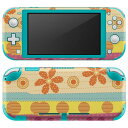 igsticker Nintendo Switch Lite 専用 デザインスキンシール 全面 ニンテンドー スイッチ ライト 専用 ゲーム機 カバー アクセサリー フィルム ステッカー エアフリー 000701 花 ハート(2)