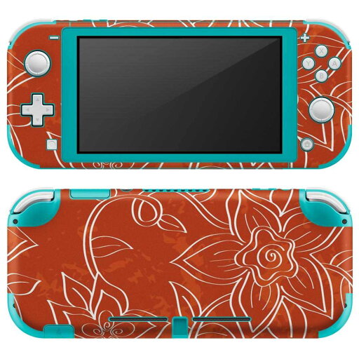 igsticker Nintendo Switch Lite 専用 デザインスキンシール 全面 ニンテンドー スイッチ ライト 専用 ゲーム機 カバー アクセサリー フィルム ステッカー エアフリー 000709 花柄 赤 igsticker Nintendo Switch Lite 専用 デザインスキンシール 全面 ニンテンドー スイッチ ライト 専用 ゲーム機 カバー アクセサリー フィルム ステッカー エアフリー 000709 花柄 赤