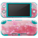 igsticker Nintendo Switch Lite 専用 デザインスキンシール 全面 ニンテンドー スイッチ ライト 専用 ゲーム機 カバー アクセサリー フィルム ステッカー エアフリー 000817 桜　光