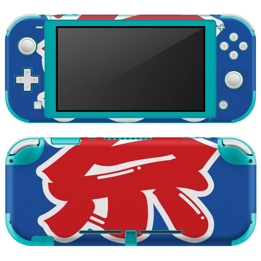 igsticker Nintendo Switch Lite 専用 デザインスキンシール 全面 ニンテンドー スイッチ ライト 専用 ゲーム機 カバー アクセサリー フィルム ステッカー エアフリー 000841 祭り
