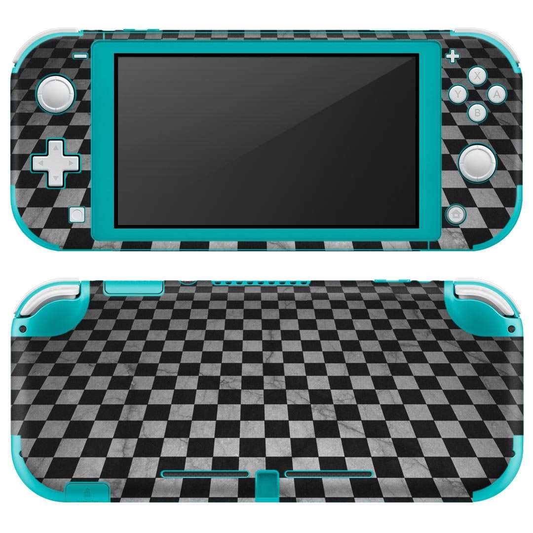 製品名 Nintendo Switch Lite専用 デザインスキンシール セット内容 Nintendo Switch Lite本体用スキンシール（裏表）各1枚 ※液晶側シールは2パーツに分かれていますニンテンドースイッチライト専用です。据え置き機のSwitch本体やJoyコンには対応していません。 商品特徴 3M社製の再剥離性シートを素材に採用し、細かな位置調整がしやすく貼り直しが容易です。また、エアフリーでもありますので気泡が簡単に逃げるので、キレイに貼ることができます。専用の業務プリンターを使い、商品画像と遜色のない美しい印刷仕上がり。 注意事項 画像はサンプルですので、ご覧の環境によっては多少色味に違いを感じる場合がございます。 イメージと違った、モニターと色味が異なるという理由での交換や返金はご対応出来かねます。スキンシールのみの販売で、ニンテンドースイッチ本体などは付属しません。シワができた場合、ドライヤーなどで軽く温め、外側に向けてシワを伸ばすように貼ってください。初回貼付時の位置調整や貼り直しは可能ですが、しっかりと押し付けて接着させた後の再剥離、再利用は保証しておりません。また接着部に油分や汚れが付着しますと角の部分は剥がれやすくなりますので、貼付時はあまり触れないようにご注意ください。無地のセミグロスシートにデザインをプリントした商品で、デコなどの加工はございません。 凹凸や光沢があるように見えたり布地や金属を素材にしたように見える商品もありますが、デザインの図版によるものです。印刷時に微妙な画像のズレが生じる場合がございます。ご注文後に1点1点制作する受注生産品の為、不良品以外のご返品や交換は固くお断りします。 商品発送 完全受注生産のハンドメイド商品となりますので、既製品と比べて発送までお時間を頂いています。 基本的に決済確認後2?3営業日、最大で10営業日での発送となります。繁忙期や休業日明けの場合はさらに時間がかかる場合があります。 その際には別途メールにてご連絡致します。メール便の場合、発送日から到着までに2?4日ほどかかる場合が多く、紛失などの保障もご対応できかねます。あらかじめご了承下さい。