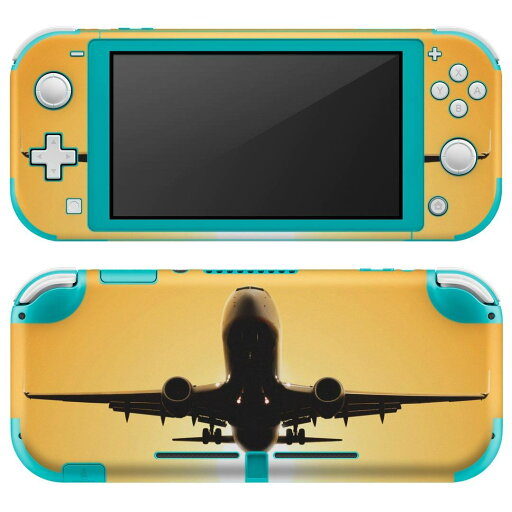 igsticker Nintendo Switch Lite 専用 デザインスキンシール 全面 ニンテンドー スイッチ ライト 専用 ゲーム機 カバー アクセサリー フィルム ステッカー エアフリー 000850 飛行機 夕焼け igsticker Nintendo Switch Lite 専用 デザインスキンシール 全面 ニンテンドー スイッチ ライト 専用 ゲーム機 カバー アクセサリー フィルム ステッカー エアフリー 000850 飛行機 夕焼け