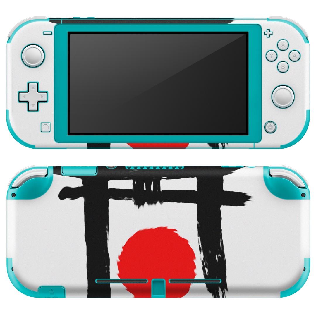 igsticker Nintendo Switch Lite 専用 デザインスキンシール 全面 ニンテンドー スイッチ ライト 専用 ゲーム機 カバー アクセサリー フィルム ステッカー エアフリー 000960 日本　鳥居