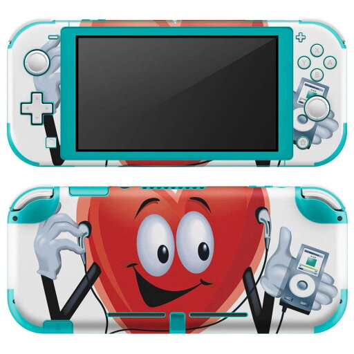 igsticker Nintendo Switch Lite 専用 デザインスキンシール 全面 ニンテンドー スイッチ ライト 専用 ゲーム機 カバー アクセサリー フィルム ステッカー エアフリー 001096 ハート 顔 igsticker Nintendo Switch Lite 専用 デザインスキンシール 全面 ニンテンドー スイッチ ライト 専用 ゲーム機 カバー アクセサリー フィルム ステッカー エアフリー 001096 ハート 顔