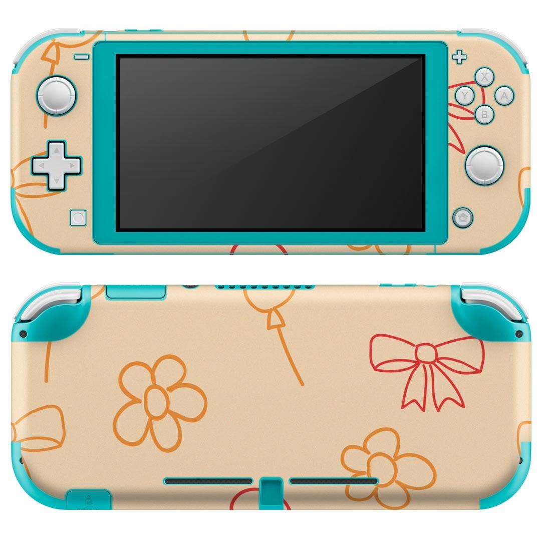 igsticker Nintendo Switch Lite 専用 デザインスキンシール 全面 ニンテンドー スイッチ ライト 専用 ゲーム機 カバー アクセサリー ..