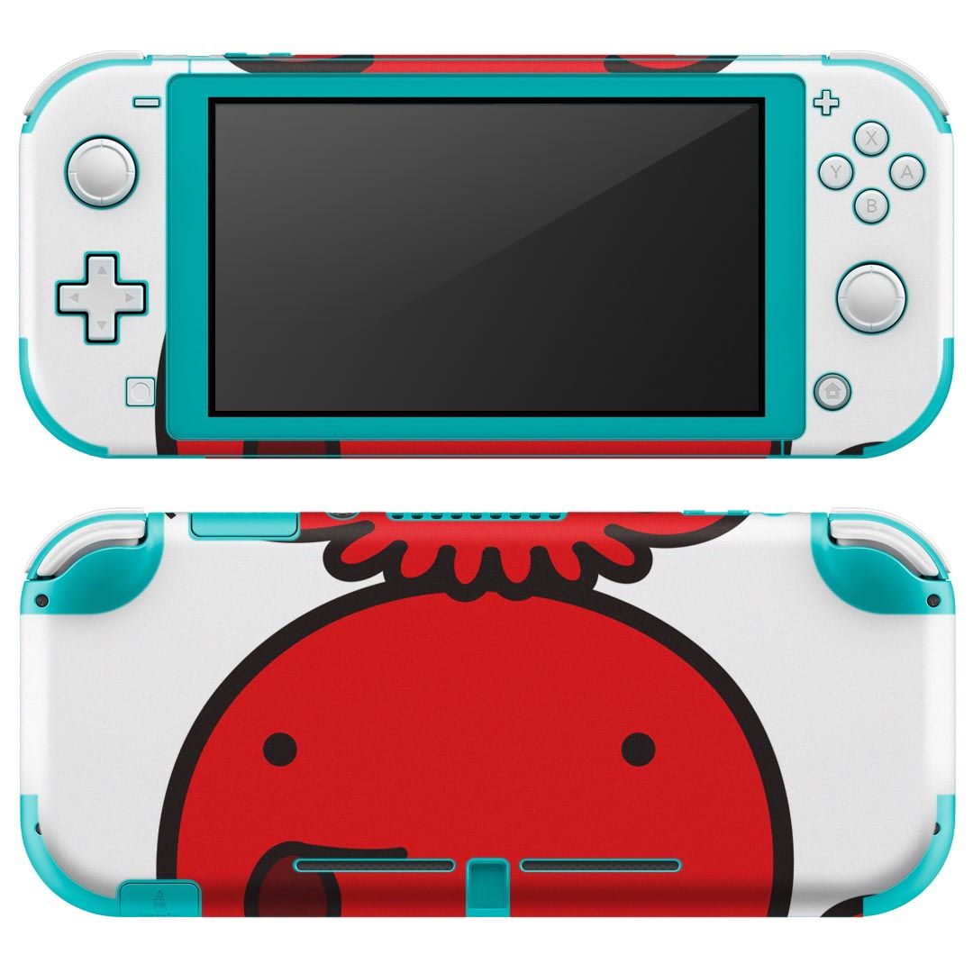 igsticker Nintendo Switch Lite 専用 デザインスキンシール 全面 ニンテンドー スイッチ ライト 専用 ゲーム機 カバー アクセサリー フィルム ステッカー エアフリー 001165 タコ　イラスト