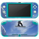 igsticker Nintendo Switch Lite 専用 デザインスキンシール 全面 ニンテンドー スイッチ ライト 専用 ゲーム機 カバー アクセサリー フィルム ステッカー エアフリー 001174 スノーボード 雪 スポーツ
