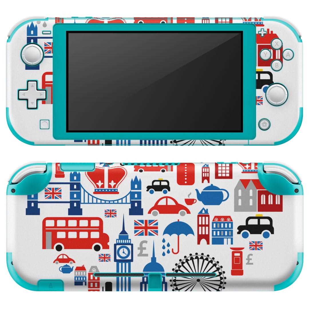 製品名 Nintendo Switch Lite専用 デザインスキンシール セット内容 Nintendo Switch Lite本体用スキンシール（裏表）各1枚 ※液晶側シールは2パーツに分かれていますニンテンドースイッチライト専用です。据え置き機のSwitch本体やJoyコンには対応していません。 商品特徴 3M社製の再剥離性シートを素材に採用し、細かな位置調整がしやすく貼り直しが容易です。また、エアフリーでもありますので気泡が簡単に逃げるので、キレイに貼ることができます。専用の業務プリンターを使い、商品画像と遜色のない美しい印刷仕上がり。 注意事項 画像はサンプルですので、ご覧の環境によっては多少色味に違いを感じる場合がございます。 イメージと違った、モニターと色味が異なるという理由での交換や返金はご対応出来かねます。スキンシールのみの販売で、ニンテンドースイッチ本体などは付属しません。シワができた場合、ドライヤーなどで軽く温め、外側に向けてシワを伸ばすように貼ってください。初回貼付時の位置調整や貼り直しは可能ですが、しっかりと押し付けて接着させた後の再剥離、再利用は保証しておりません。また接着部に油分や汚れが付着しますと角の部分は剥がれやすくなりますので、貼付時はあまり触れないようにご注意ください。無地のセミグロスシートにデザインをプリントした商品で、デコなどの加工はございません。 凹凸や光沢があるように見えたり布地や金属を素材にしたように見える商品もありますが、デザインの図版によるものです。印刷時に微妙な画像のズレが生じる場合がございます。ご注文後に1点1点制作する受注生産品の為、不良品以外のご返品や交換は固くお断りします。 商品発送 完全受注生産のハンドメイド商品となりますので、既製品と比べて発送までお時間を頂いています。 基本的に決済確認後2?3営業日、最大で10営業日での発送となります。繁忙期や休業日明けの場合はさらに時間がかかる場合があります。 その際には別途メールにてご連絡致します。メール便の場合、発送日から到着までに2?4日ほどかかる場合が多く、紛失などの保障もご対応できかねます。あらかじめご了承下さい。