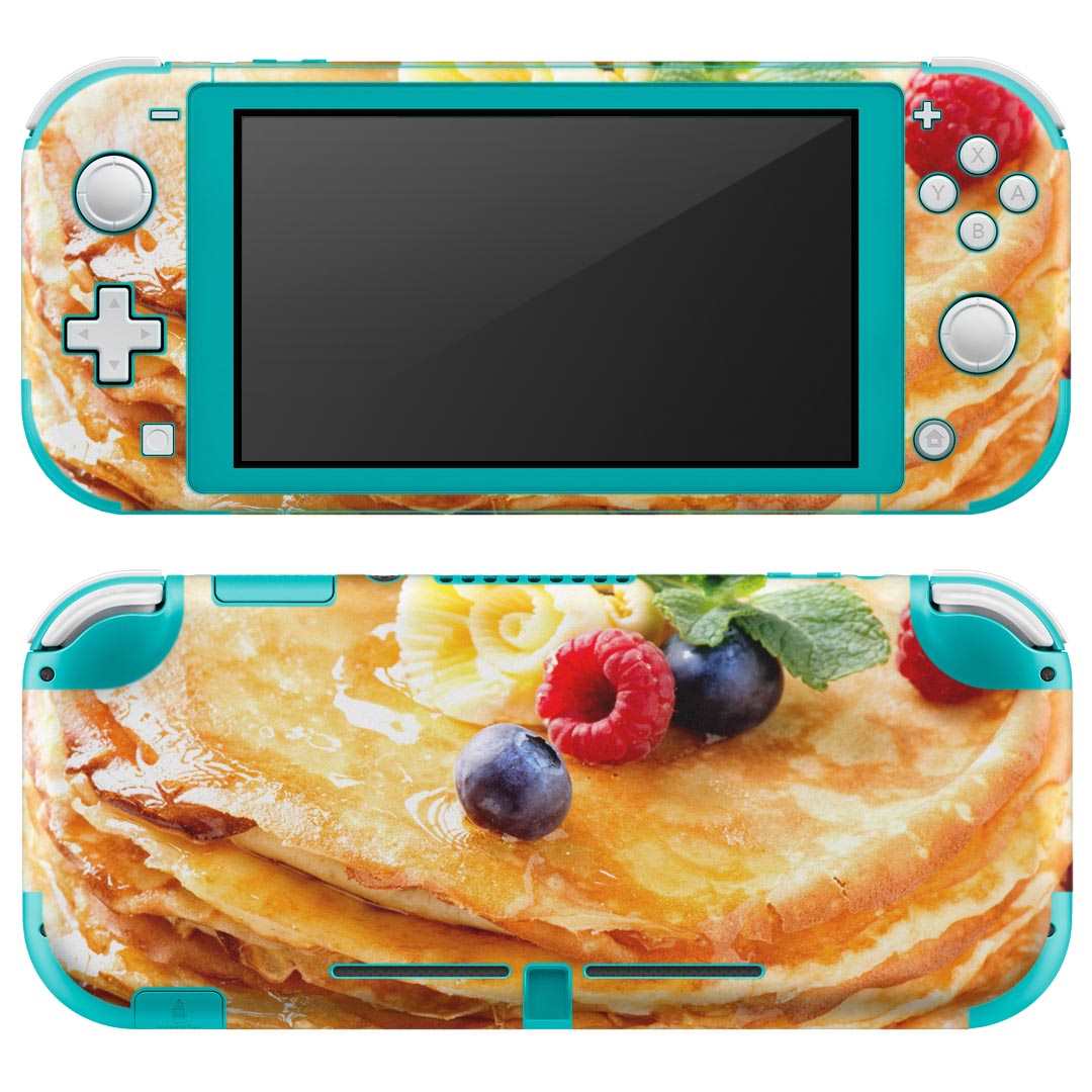 igsticker Nintendo Switch Lite 専用 デザインスキンシール 全面 ニンテンドー スイッチ ライト 専用 ゲーム機 カバー アクセサリー フィルム ステッカー エアフリー 001224 スイーツ　フルーツ
