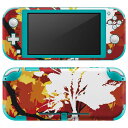 igsticker Nintendo Switch Lite 専用 デザインスキンシール 全面 ニンテンドー スイッチ ライト 専用 ゲーム機 カバー アクセサリー フィルム ステッカー エアフリー 001250 紅葉 秋