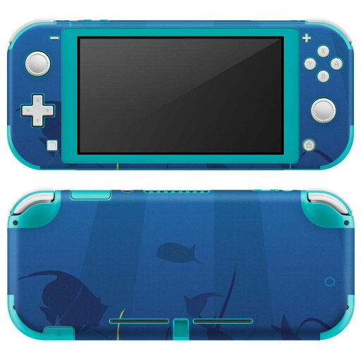 igsticker Nintendo Switch Lite 専用 デザインスキンシール 全面 ニンテンドー スイッチ ライト 専用 ゲーム機 カバー アクセサリー フィルム ステッカー エアフリー 001264 水中 魚 海 igsticker Nintendo Switch Lite 専用 デザインスキンシール 全面 ニンテンドー スイッチ ライト 専用 ゲーム機 カバー アクセサリー フィルム ステッカー エアフリー 001264 水中 魚 海