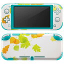 igsticker Nintendo Switch Lite 専用 デザインスキンシール 全面 ニンテンドー スイッチ ライト 専用 ゲーム機 カバー アクセサリー フィルム ステッカー エアフリー 001279 紅葉 秋 銀杏