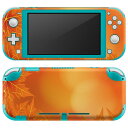 igsticker Nintendo Switch Lite 専用 デザインスキンシール 全面 ニンテンドー スイッチ ライト 専用 ゲーム機 カバー アクセサリー フィルム ステッカー エアフリー 001291 紅葉 秋