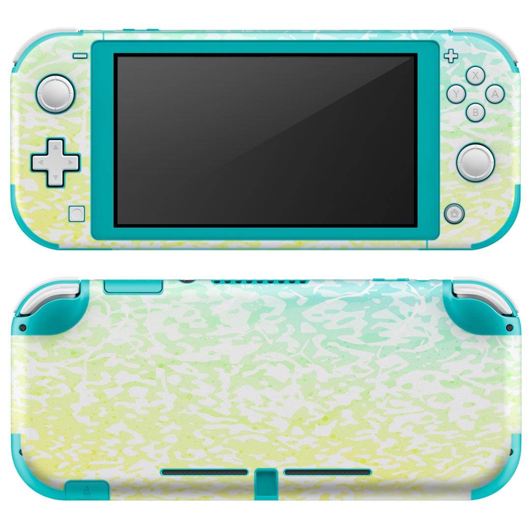 igsticker Nintendo Switch Lite 専用 デザインスキンシール 全面 ニンテンドー スイッチ ライト 専用 ゲーム機 カバー アクセサリー フィルム ステッカー エアフリー 001372 海