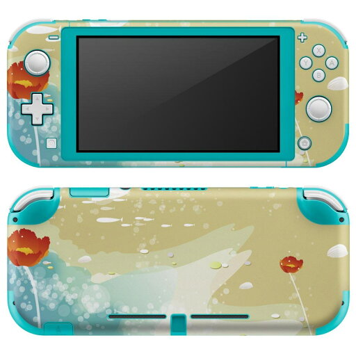 igsticker Nintendo Switch Lite 専用 デザインスキンシール 全面 ニンテンドー スイッチ ライト 専用 ゲーム機 カバー アクセサリー フィルム ステッカー エアフリー 001410 花 海 砂浜 貝 igsticker Nintendo Switch Lite 専用 デザインスキンシール 全面 ニンテンドー スイッチ ライト 専用 ゲーム機 カバー アクセサリー フィルム ステッカー エアフリー 001410 花 海 砂浜 貝
