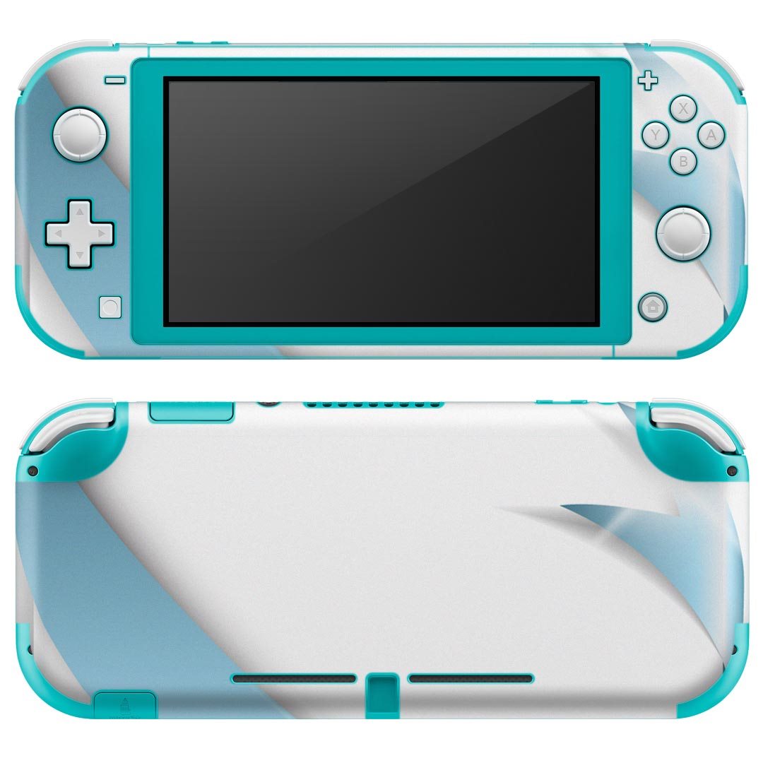 igsticker Nintendo Switch Lite 専用 デザインスキンシール 全面 ニンテンドー スイッチ ライト 専用 ゲーム機 カバー アクセサリー フィルム ステッカー エアフリー 001443 リボン　キラキラ