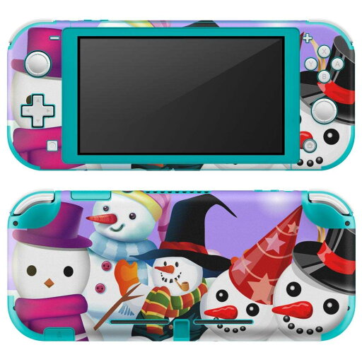 igsticker Nintendo Switch Lite 専用 デザインスキンシール 全面 ニンテンドー スイッチ ライト 専用 ゲーム機 カバー アクセサリー フィルム ステッカー エアフリー 001499 雪 冬 雪だるま igsticker Nintendo Switch Lite 専用 デザインスキンシール 全面 ニンテンドー スイッチ ライト 専用 ゲーム機 カバー アクセサリー フィルム ステッカー エアフリー 001499 雪 冬 雪だるま