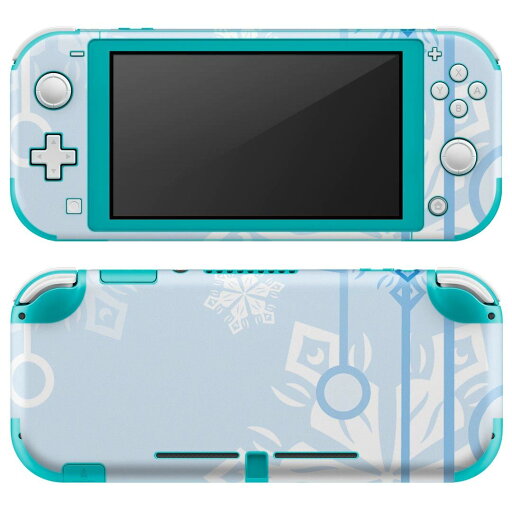 igsticker Nintendo Switch Lite 専用 デザインスキンシール 全面 ニンテンドー スイッチ ライト 専用 ゲーム機 カバー アクセサリー フィルム ステッカー エアフリー 001505 雪 冬