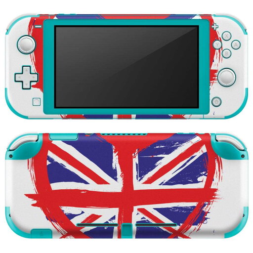 igsticker Nintendo Switch Lite 専用 デザインスキンシール 全面 ニンテンドー スイッチ ライト 専用 ゲーム機 カバー アクセサリー フィルム ステッカー エアフリー 001566 イギリス 国旗 ハート igsticker Nintendo Switch Lite 専用 デザインスキンシール 全面 ニンテンドー スイッチ ライト 専用 ゲーム機 カバー アクセサリー フィルム ステッカー エアフリー 001566 イギリス 国旗 ハート