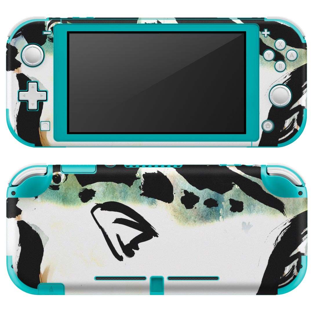 igsticker Nintendo Switch Lite 専用 デザインスキンシール 全面 ニンテンドー スイッチ ライト 専用 ゲーム機 カバー アクセサリー フィルム ステッカー エアフリー 001599 魚　ふぐ
