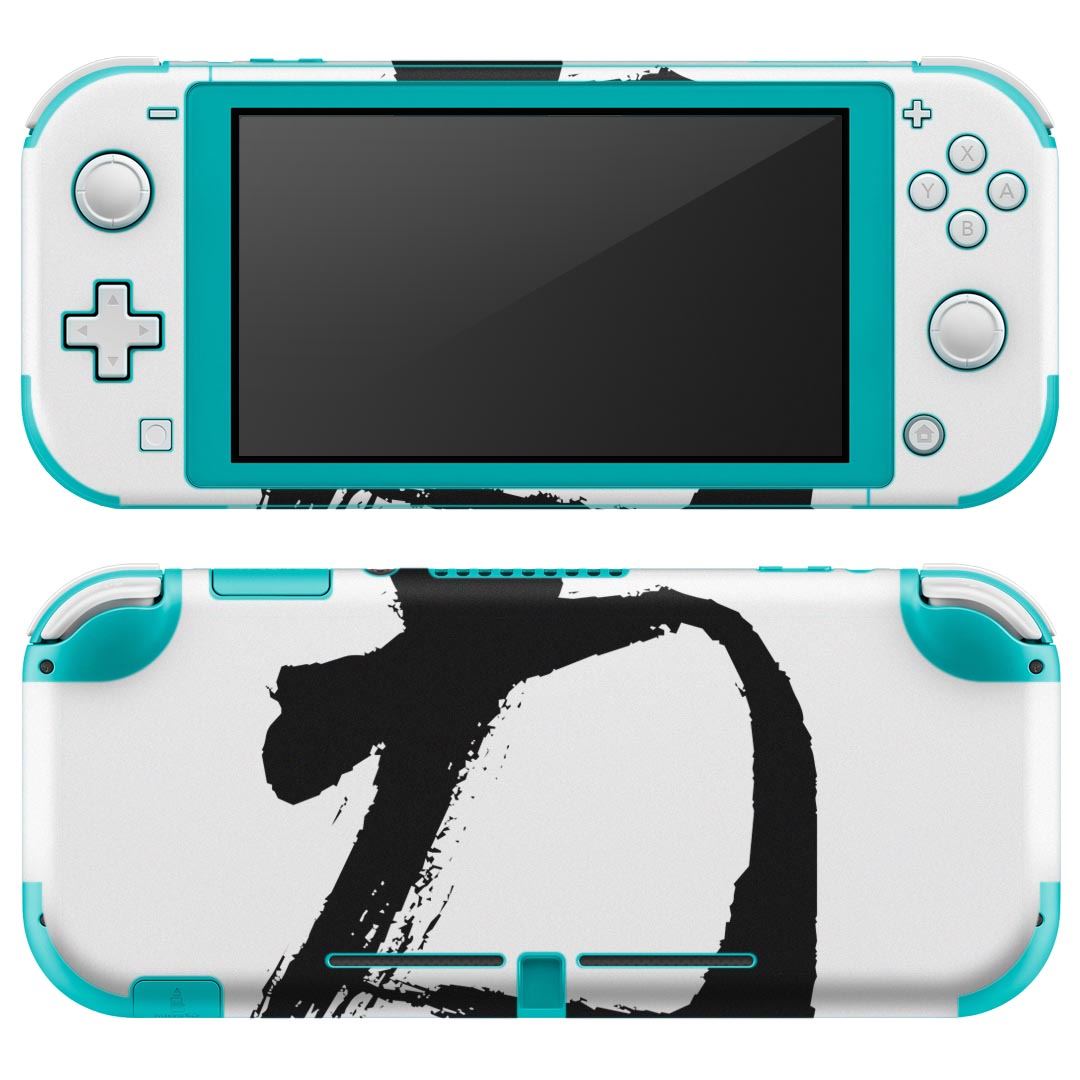 igsticker Nintendo Switch Lite 専用 デザインスキンシール 全面 ニンテンドー スイッチ ライト 専用 ゲーム機 カバー アクセサリー フィルム ステッカー エアフリー 001651 日本語・和柄 日本語　漢字