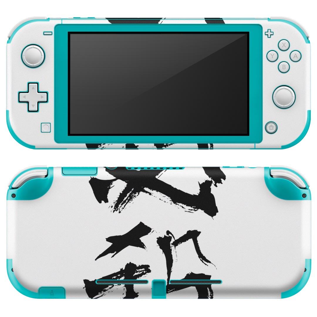 igsticker Nintendo Switch Lite 専用 デザインスキンシール 全面 ニンテンドー スイッチ ライト 専用 ゲーム機 カバー アクセサリー フィルム ステッカー エアフリー 001658 日本語・和柄 日本語 漢字