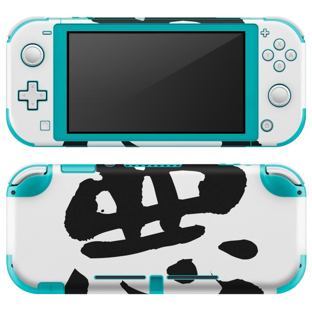 igsticker Nintendo Switch Lite 専用 デザインスキンシール 全面 ニンテンドー スイッチ ライト 専用 ゲーム機 カバー アクセサリー フィルム ステッカー エアフリー 001673 日本語・和柄 日本語　漢字