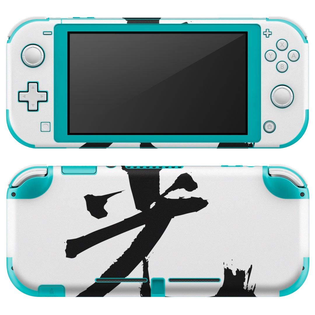 igsticker Nintendo Switch Lite 専用 デザインスキンシール 全面 ニンテンドー スイッチ ライト 専用 ゲーム機 カバー アクセサリー フィルム ステッカー エアフリー 001674 日本語・和柄 日本語　漢字