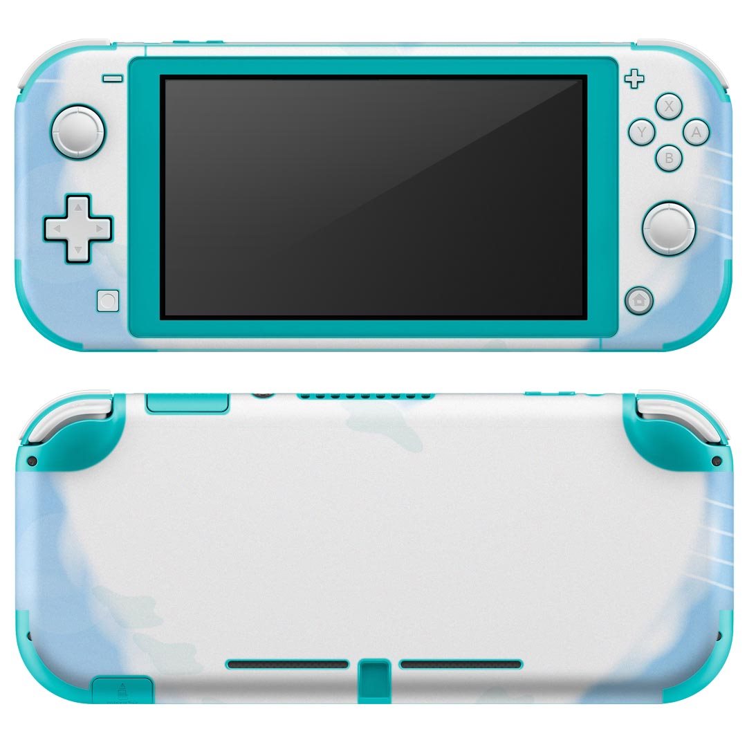 igsticker Nintendo Switch Lite 専用 デザインスキンシール 全面 ニンテンドー スイッチ ライト 専用 ゲーム機 カバー アクセサリー フィルム ステッカー エアフリー 001725 ハート 空